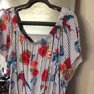 Adorable off the shoulder top